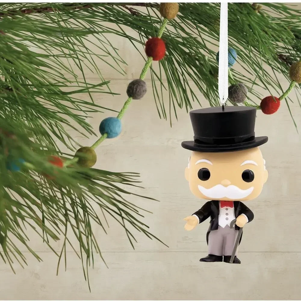 Hallmark Mr. Monopoly Funko Pop Christmas Ornament